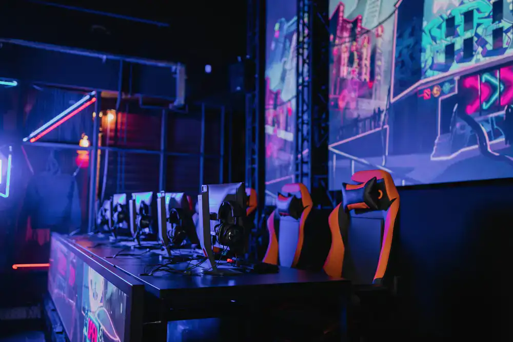 Esports stadium arena lights